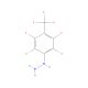 2,6-Dichloro-3,5-difluoro-4-(trifluoromethyl)phenylhydrazine (CAS 111234-64-1) - chemical structure image