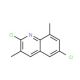 2,6-Dichloro-3,8-dimethylquinoline (CAS 948291-54-1) - chemical structure image
