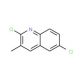 2,6-Dichloro-3-methylquinoline (CAS 132118-32-2) - chemical structure image