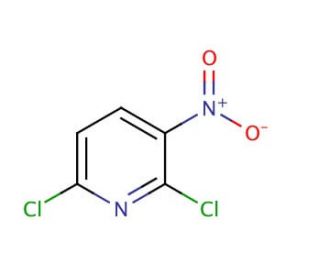 2,6-Dichloro-3-nitropyridine (CAS 16013-85-7) - chemical structure image