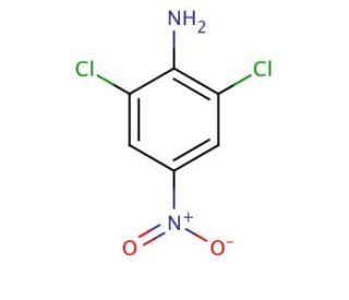 2,6-Dichloro-4-nitroaniline (CAS 99-30-9) - chemical structure image