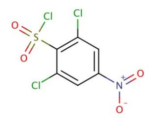 2,6-dichloro-4-nitrobenzene-1-sulfonyl chloride - chemical structure image