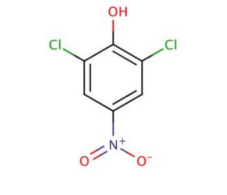 2,6-Dichloro-4-nitrophenol (CAS 618-80-4) - chemical structure image