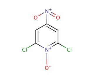 2,6-Dichloro-4-nitropyridine N-oxide (CAS 2587-01-1) - chemical structure image