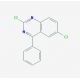 2,6-Dichloro-4-phenyl-quinazoline (CAS 5185-54-6) - chemical structure image