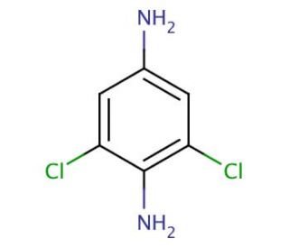 2,6-Dichloro-p-phenylenediamine (CAS 609-20-1) - chemical structure image
