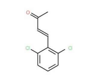 2,6-Dichlorobenzylideneacetone (CAS 81559-89-9) - chemical structure image