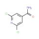 2,6-Dichloroisonicotinamide (CAS 89281-13-0) - chemical structure image