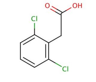 2,6-Dichlorophenylacetic acid (CAS 6575-24-2) - chemical structure image