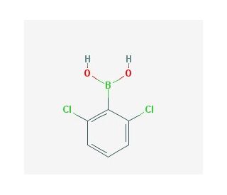 2,6-Dichlorophenylboronic acid (CAS 73852-17-2) - chemical structure image