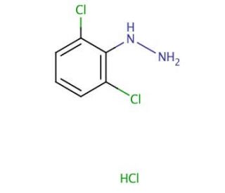 2,6-Dichlorophenylhydrazine hydrochloride (CAS 50709-36-9) - chemical structure image