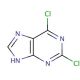 2,6-Dichloropurine (CAS 5451-40-1) - chemical structure image