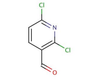 2,6-Dichloropyridine-3-carboxaldehyde (CAS 55304-73-9) - chemical structure image