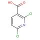 2,6-Dichloropyridine-3-carboxylic Acid (CAS 38496-18-3) - chemical structure image