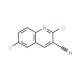 2,6-Dichloroquinoline-3-carbonitrile (CAS 948291-61-0) - chemical structure image