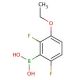 2,6-Difluoro-3-ethoxyphenylboronic acid (CAS 849062-00-6) - chemical structure image