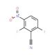 2,6-Difluoro-3-nitrobenzonitrile (CAS 143879-77-0) - chemical structure image