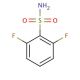 2,6-Difluorobenzenesulfonamide (CAS 60230-37-7) - chemical structure image