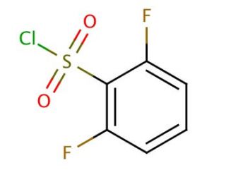 2,6-Difluorobenzenesulfonyl chloride (CAS 60230-36-6) - chemical structure image