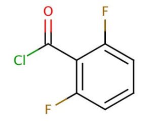 2,6-Difluorobenzoyl chloride (CAS 18063-02-0) - chemical structure image