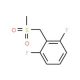 2,6-Difluorobenzylmethylsulfone - chemical structure image