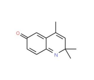 2,6-Dihydro-2,2,4-trimethyl-6-quinolone (CAS 4071-18-5) - chemical structure image