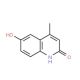 2,6-Dihydroxy-4-methylquinoline (CAS 34982-01-9) - chemical structure image