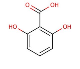 2,6-Dihydroxybenzoic acid (CAS 303-07-1) - chemical structure image