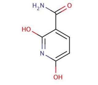 2,6-Dihydroxynicotinamide (CAS 35441-11-3) - chemical structure image