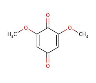 2,6-Dimethoxy-1,4-benzoquinone (CAS 530-55-2) - chemical structure image