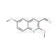 2,6-Dimethoxy-quinoline-3-carbaldehyde - chemical structure image