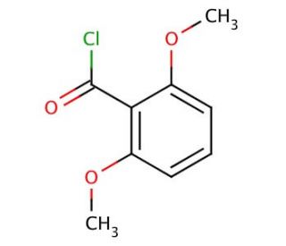 2,6-Dimethoxybenzoyl chloride (CAS 1989-53-3) - chemical structure image