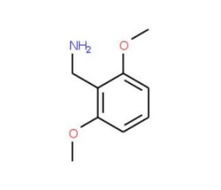 2,6-Dimethoxybenzylamine (CAS 20781-22-0) - chemical structure image