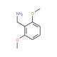 2,6-Dimethoxybenzylamine (CAS 20781-22-0) - chemical structure image