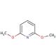 2,6-Dimethoxypyridine (CAS 6231-18-1) - chemical structure image