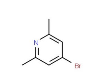 2.6-Dimethyl-4-bromopyridine (CAS 5093-70-9) - chemical structure image