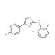 (2,6-Dimethyl-phenyl)-(4-p-tolyl-thiazol-2-yl)-amine - chemical structure image