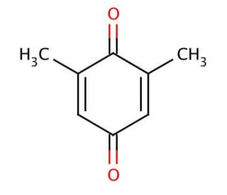 2,6-Dimethylbenzoquinone (CAS 527-61-7) - chemical structure image