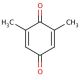 2,6-Dimethylbenzoquinone (CAS 527-61-7) - chemical structure image