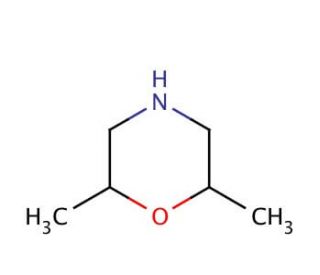 2,6-Dimethylmorpholine (CAS 141-91-3) - chemical structure image