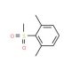 2,6-Dimethylphenylmethylsulfone - chemical structure image