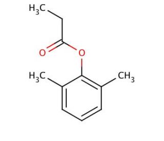 2,6-Dimethylphenylpropionate (CAS 51233-80-8) - chemical structure image