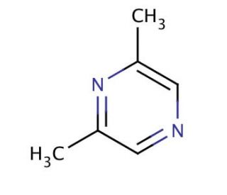 2,6-Dimethylpyrazine (CAS 108-50-9) - chemical structure image