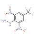 (2,6-Dinitro-4-trifluoromethyl-phenyl)-hydrazine (CAS 2002-68-8) - chemical structure image