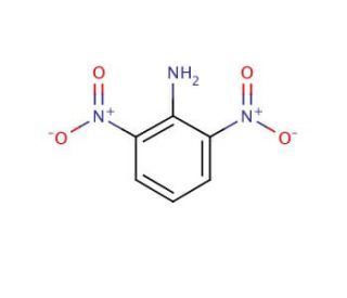 2,6-Dinitroaniline (CAS 606-22-4) - chemical structure image