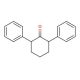 2,6-Diphenylcyclohexanone, mixture of cis and trans (CAS 37904-84-0) - chemical structure image