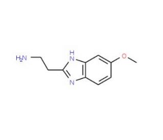 2-(6-Methoxy-1H-benzimidazol-2-yl)ethanamine (CAS 4078-55-1) - chemical structure image
