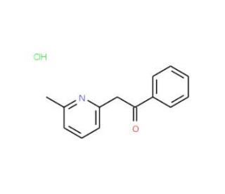 2-(6-Methyl-pyridin-2-yl)-1-phenyl-ethanonehydrochloride - chemical structure image