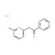 2-(6-Methyl-pyridin-2-yl)-1-phenyl-ethanonehydrochloride - chemical structure image