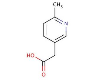 2-(6-methylpyridin-3-yl)acetic acid - chemical structure image